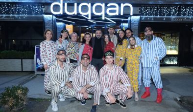 Duqqan Sahne’de çılgın pijama party’si