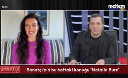 Raif Akyüz dünyaca ünlü aktris Natalie Burn’u programında konuk etti