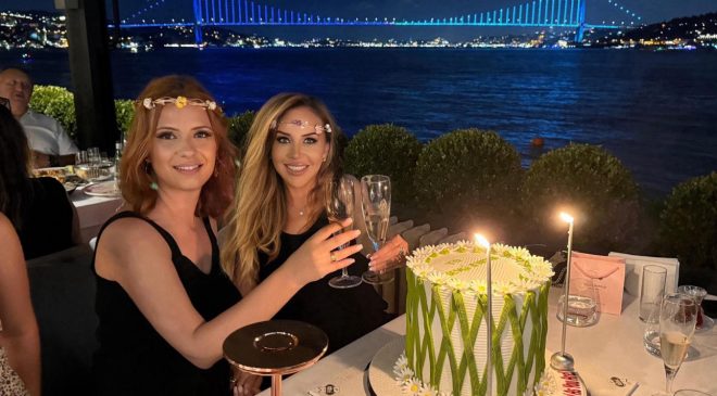 Sevgi Ataman ve Tesi Chaztzikampani’den ortak doğum günü