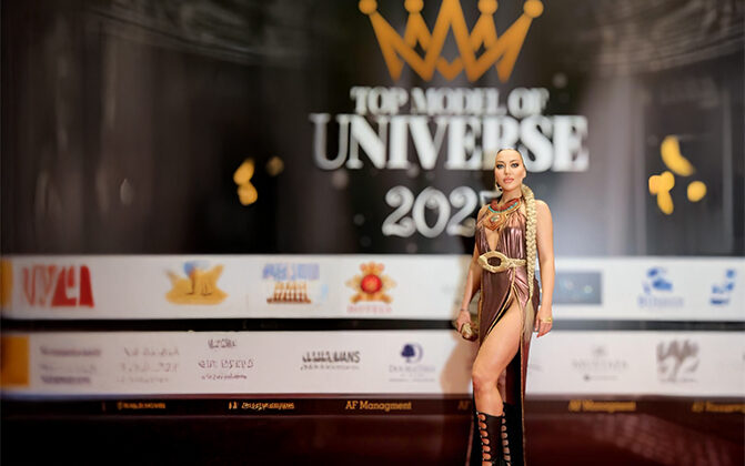 Esma Er “Top Model Of Universe” gecesinde güzelleri kıskandırdı