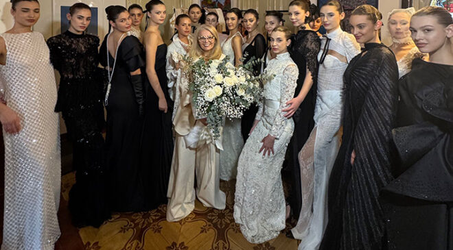 Sabit Akkaya’dan Sofya’da Estetik Dokunuş: Özlem Süer Defilesinde Backstage İmzası