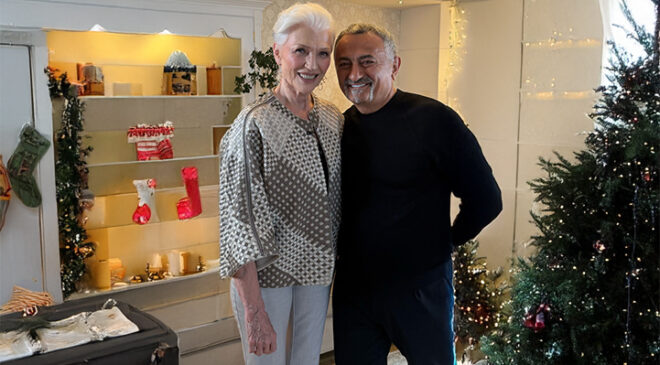 Türk saç tasarımı dünya sahnesinde; Sabit Akkaya, Maye Musk’ın saçlarına imza attı