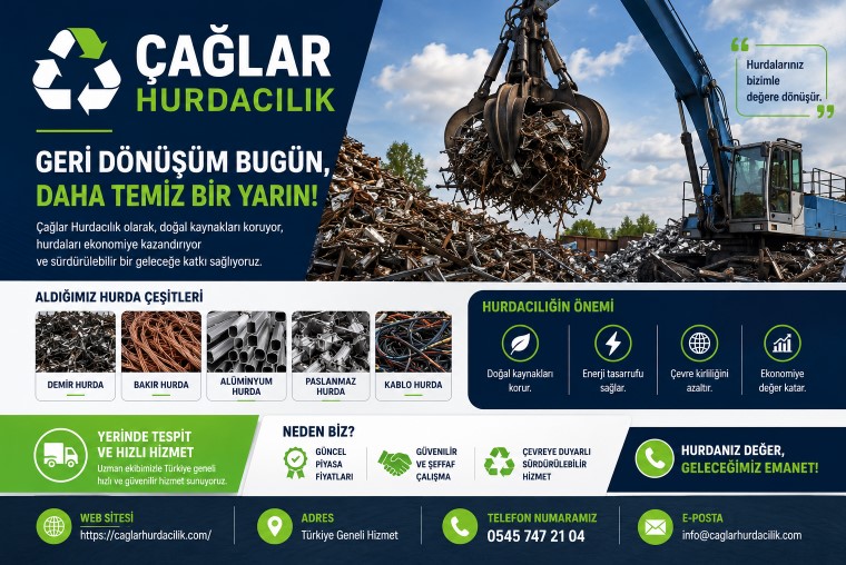 Bakır Hurdası– Çağlar Hurdacılık
