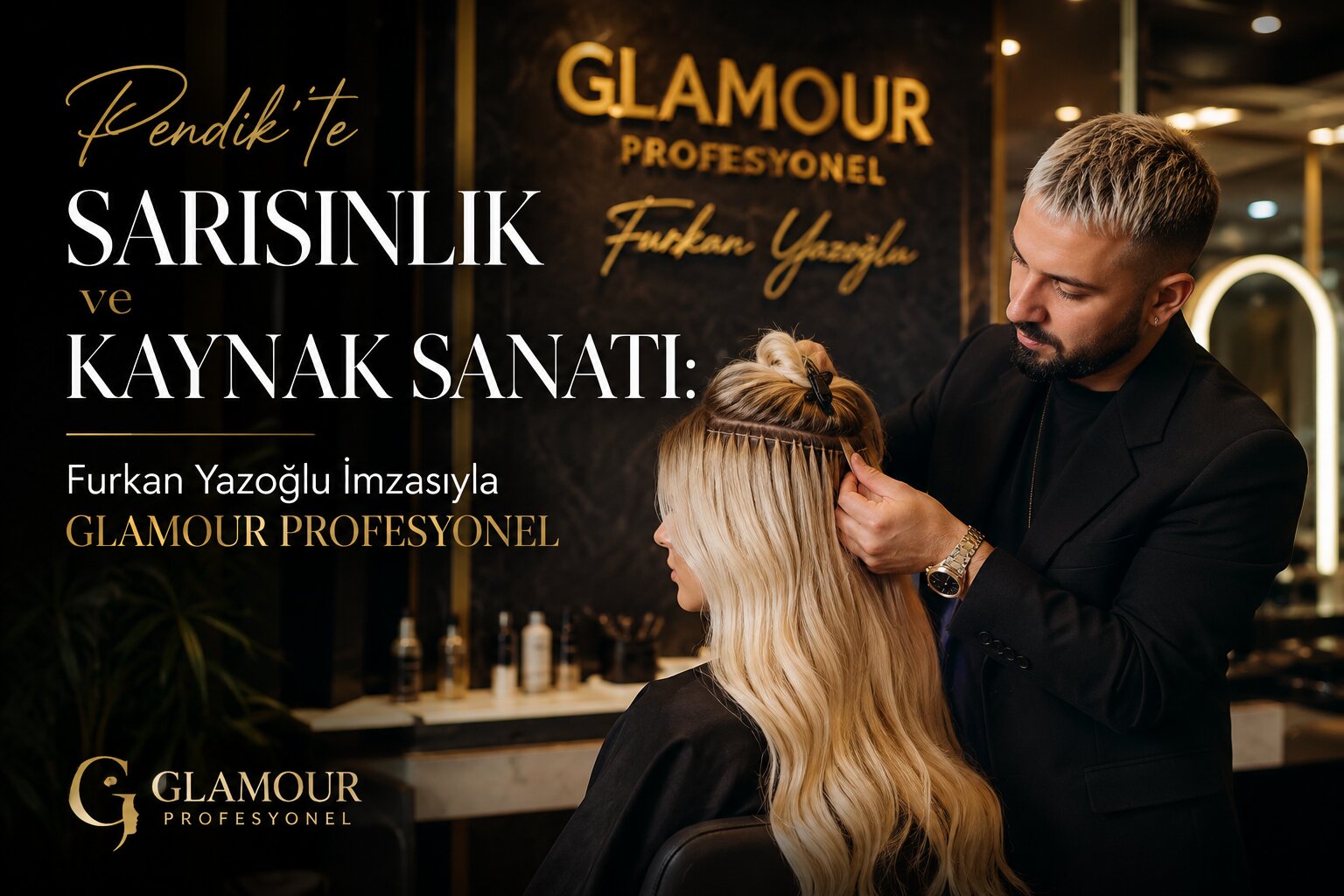 Pendik’te Sarışınlık ve Kaynak Sanatı: Furkan Yazoğlu İmzasıyla Glamour Profesyonel